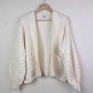 Madewell Bobble Cotton Cardigan Sweater